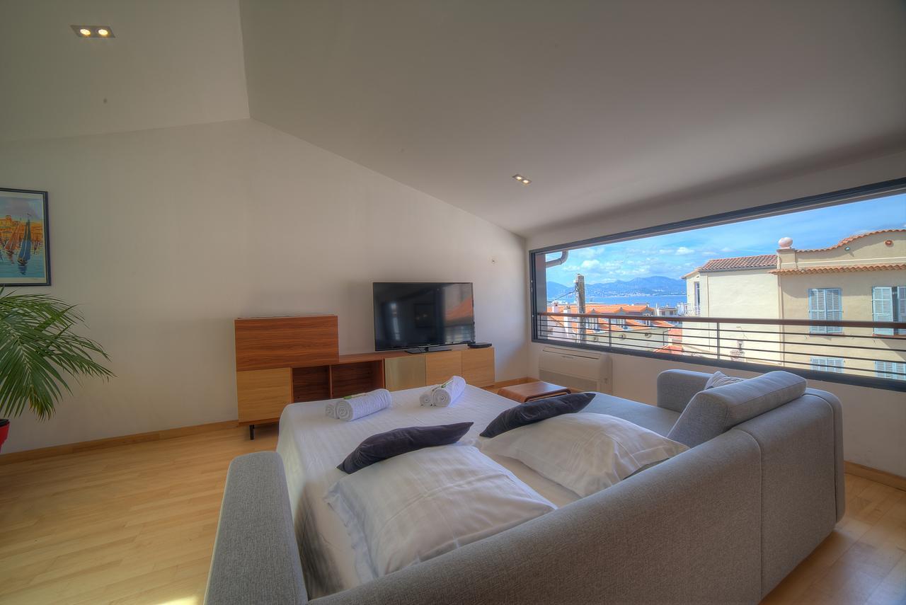 Immogroom - Beautiful Duplex - Sea View - Quiet - Ac - Wifi - Garage Cannes Exteriör bild